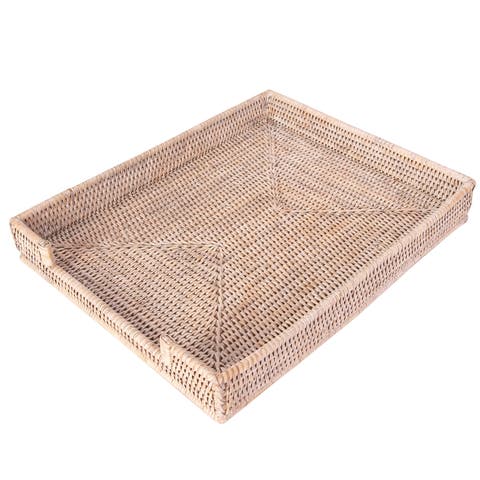 Artifacts Rattan Office Paper Tray