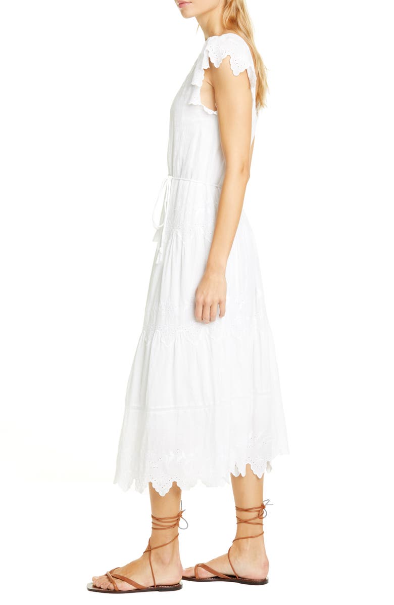 La Vie Rebecca Taylor Embroidered Voile Dress, Alternate, color, 