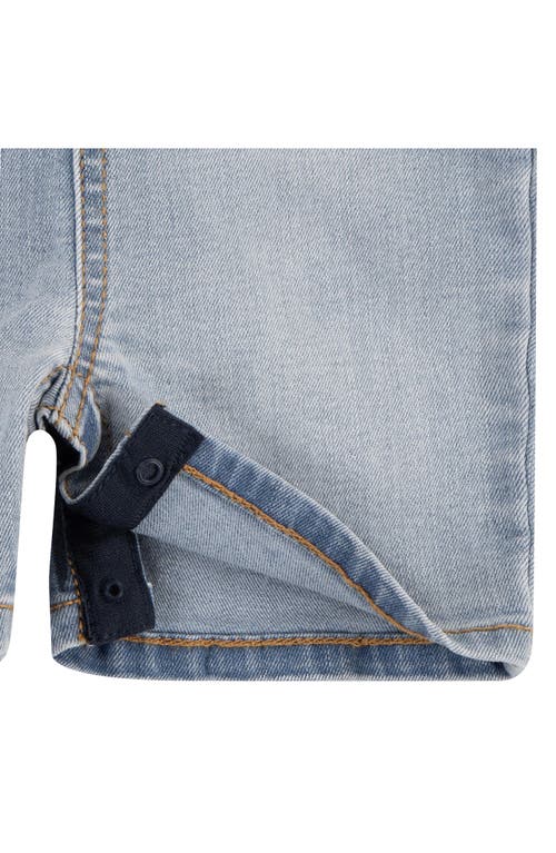 Levi's Denim Shortalls In Grain Of Salt