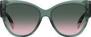 Missoni 57mm Sqaure Gradient Sunglasses