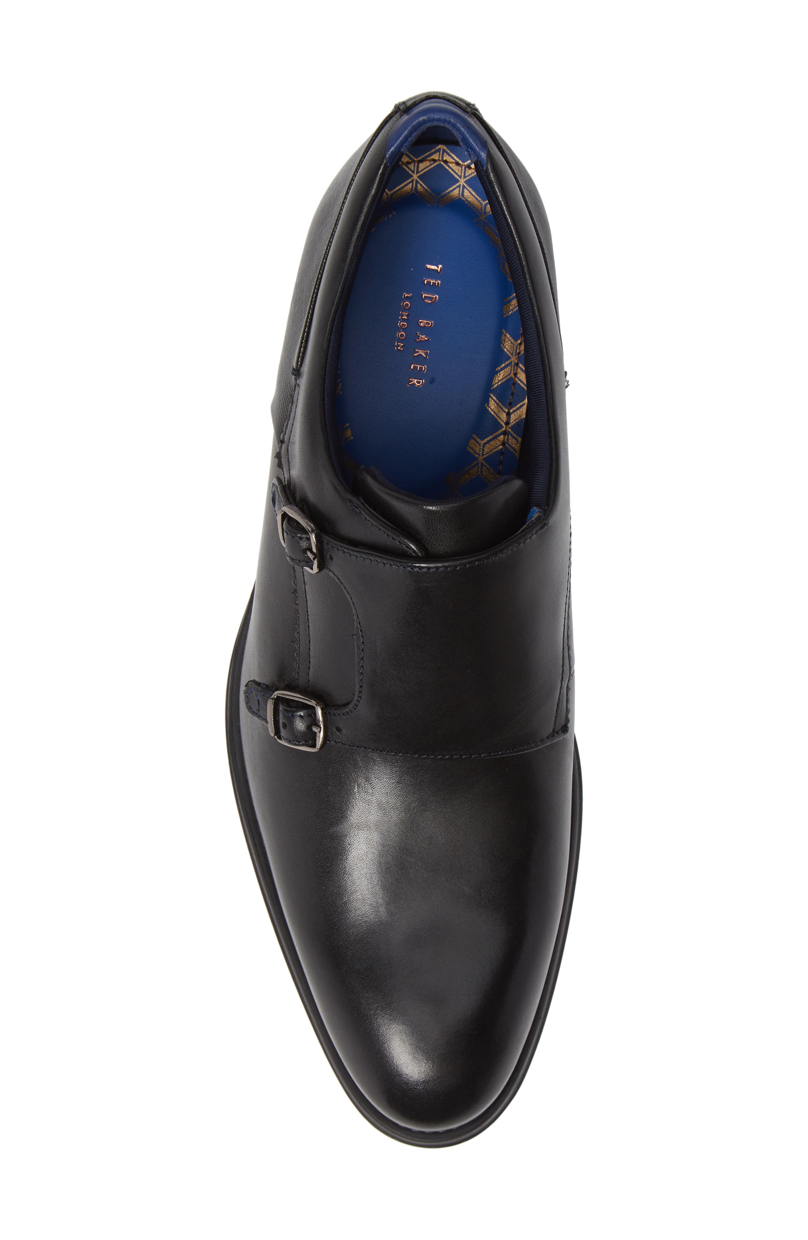 Ted Baker London Cathon Double Buckle Monk Shoe, Alternate, color, 