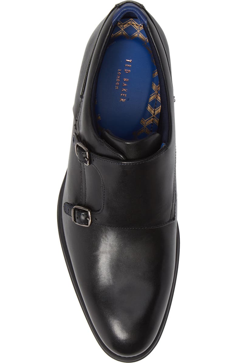 Ted Baker London Cathon Double Buckle Monk Shoe, Alternate, color,