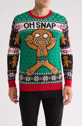 Ugly Christmas Sweater Oh Snap Holiday Sweater Nordstromrack