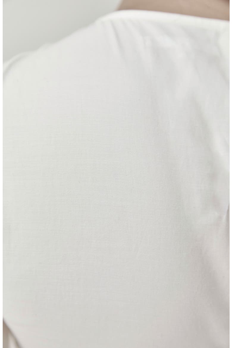 Derek Long Sleeve Crop Top, Alternate, color, WHITE