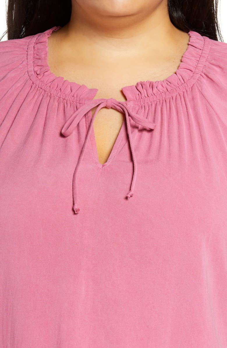 GIBSONLOOK Split Neck Blouse, Alternate, color,