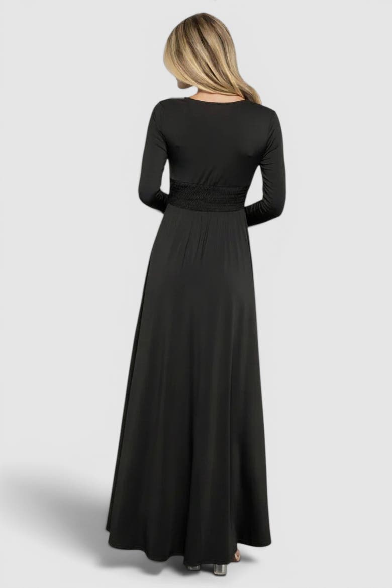 Arianna Maxi Dress, Alternate, color, Black