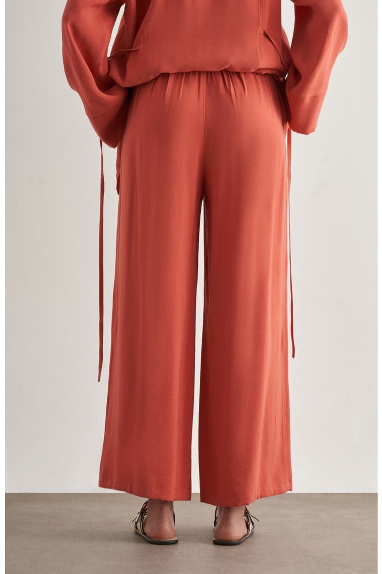 Relaxed Pants, Alternate, color, Coral