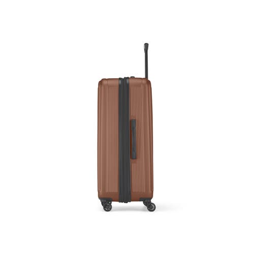 Bugatti Singapore Hardside Check-in Large Luggage With Expansion In Rust