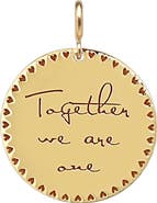 Zoë Chicco Mantra Coin Pendant