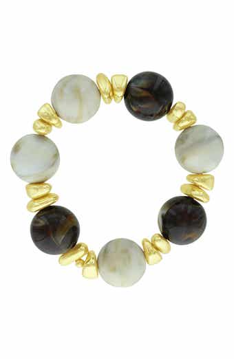Bohemian Resin Stretch Bracelet
