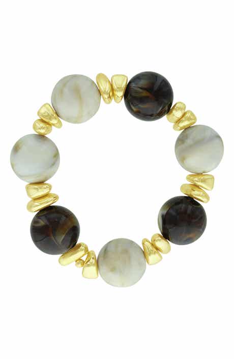 Bohemian Resin Stretch Bracelet