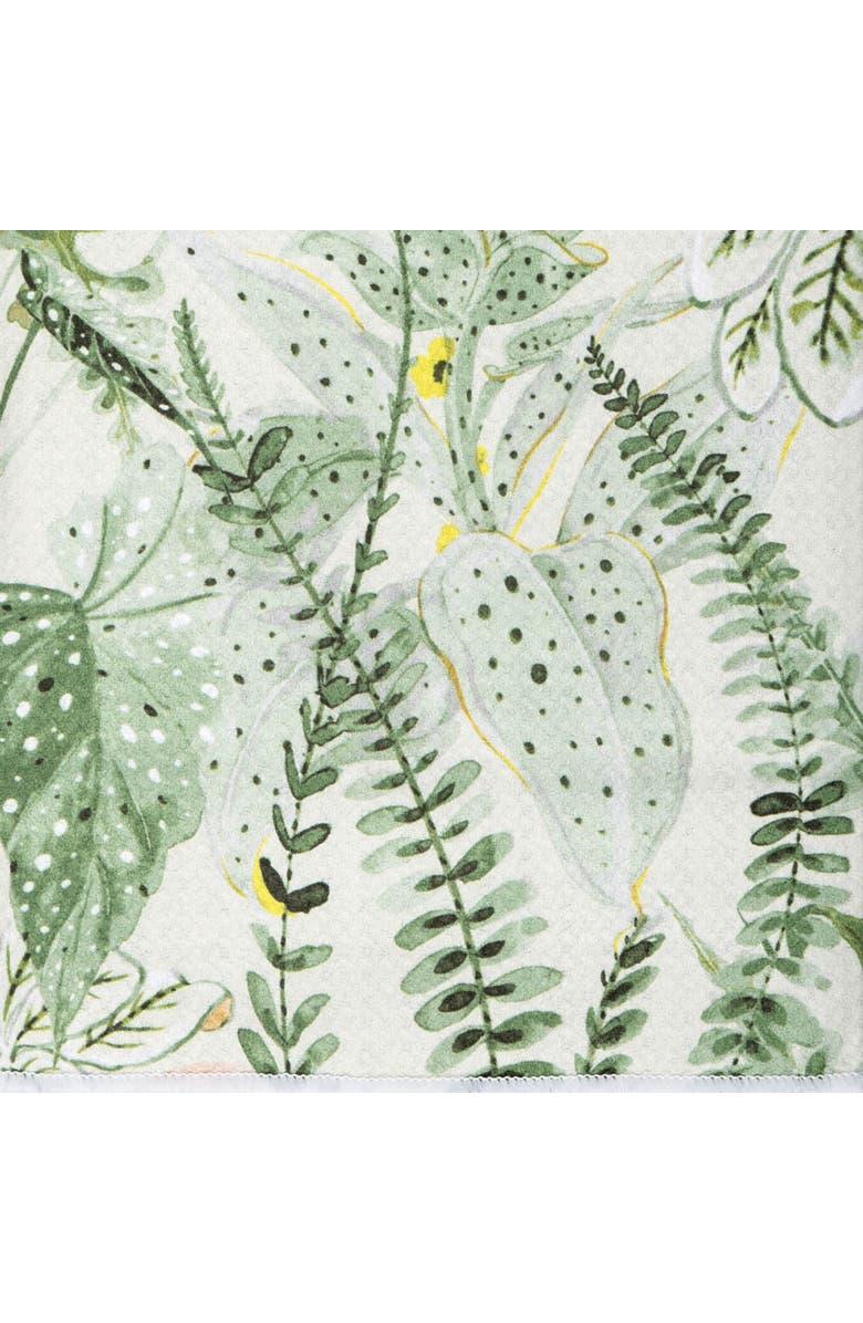 C&F Home Parson Abstract Botanical Watercolor 100% Cotton Printed Dishtowel, Alternate, color, Green