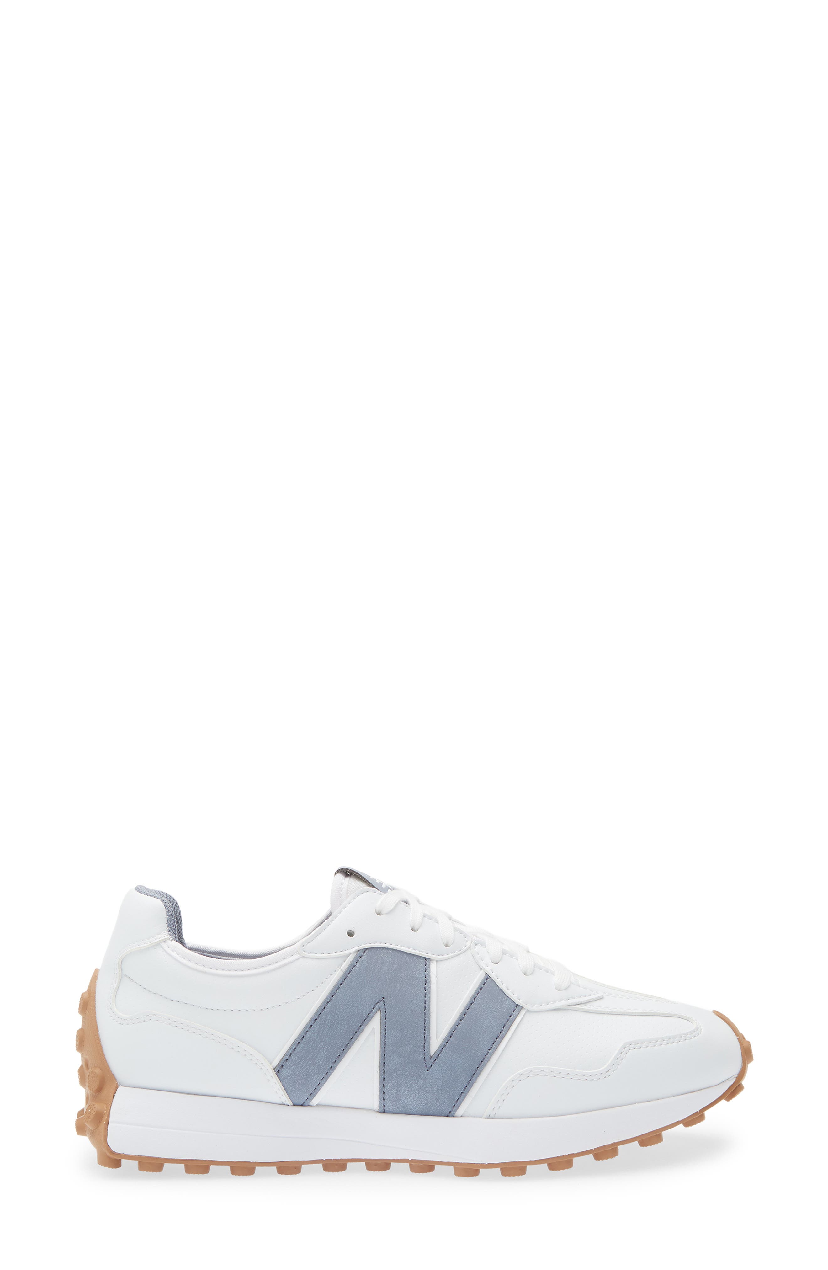327 Waterproof Spikeless Golf Shoe, Alternate, color, WHITE / BLUE