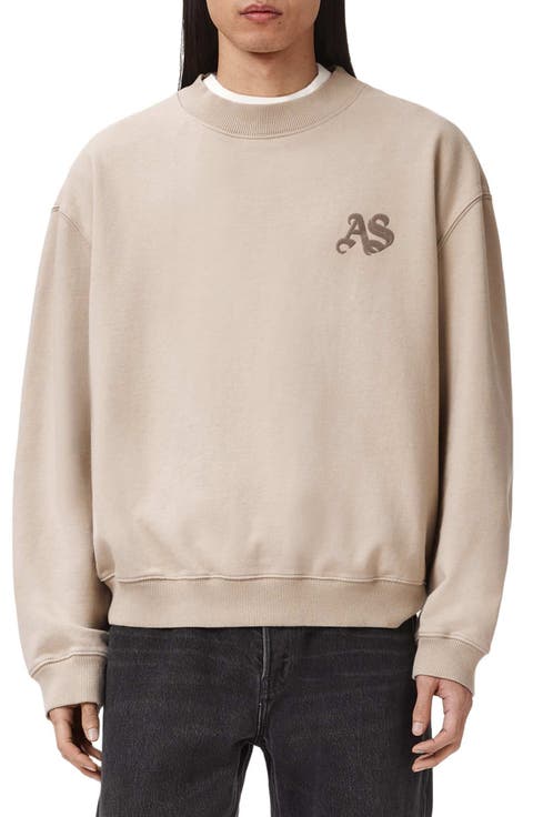 Icon Oversize Cotton Crewneck Sweatshirt