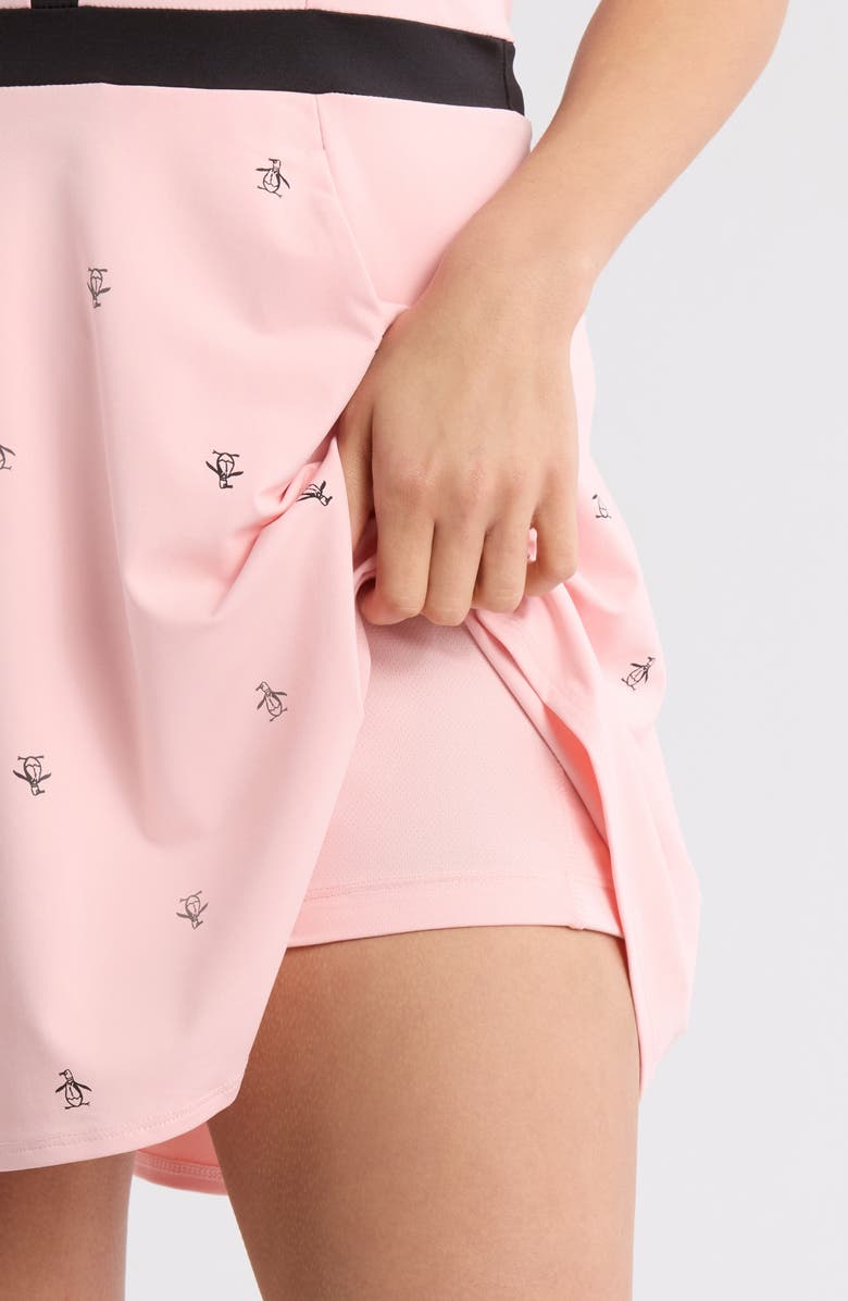 Original Penguin Penguin Print Tennis Dress, Alternate, color, First Blush