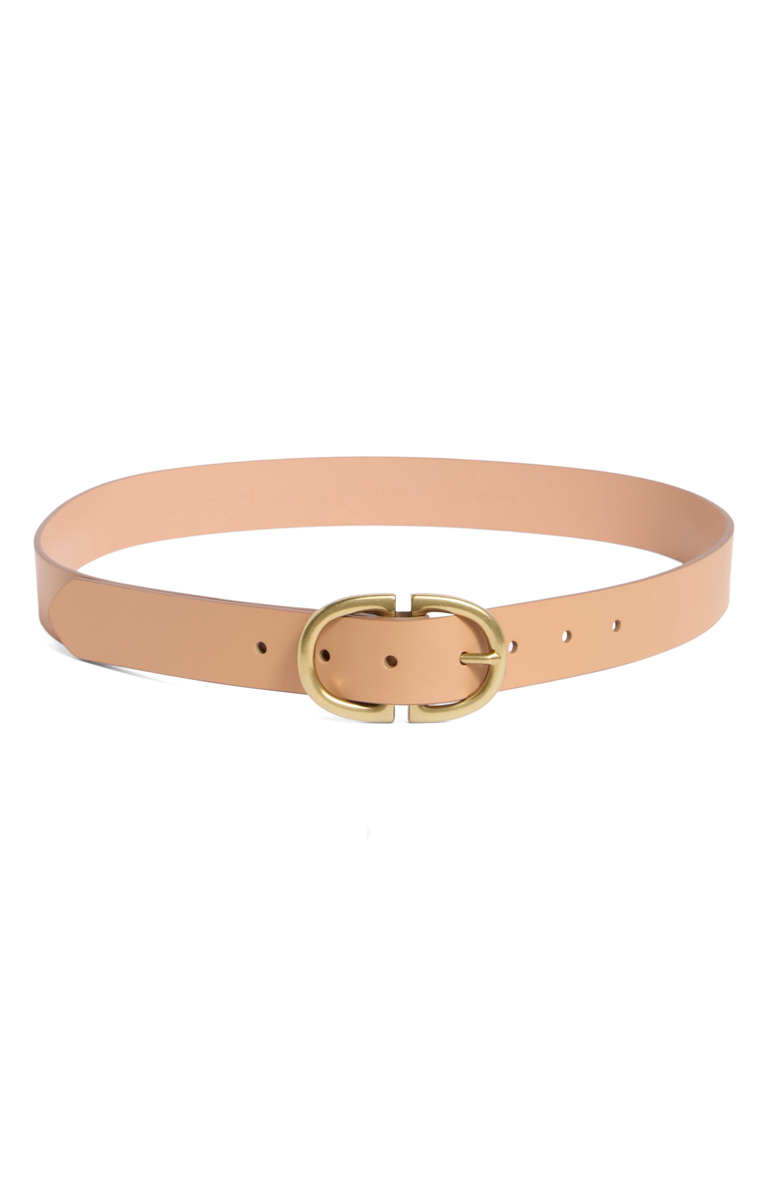 Melrose and Market Melrose & Market Double Buckle Leather Belt