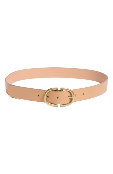 Melrose & Market Double Buckle Leather Belt
