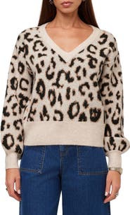 FIFTEEN TWENTY Elodie Blouson Sleeve Sweater