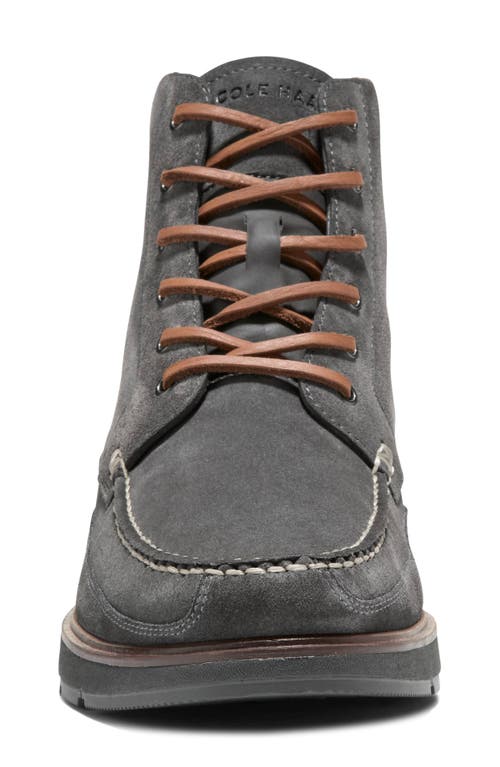 Cole Haan Muir Waterproof Moc Toe Boot In Gray