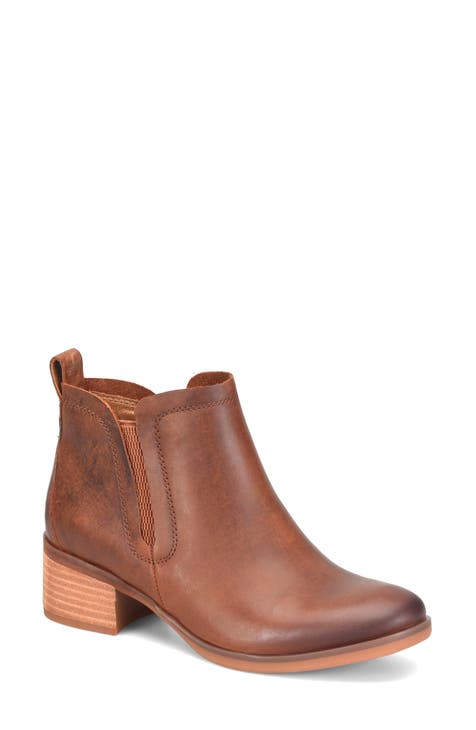 Women s Brown Booties Ankle Boots Nordstrom Rack