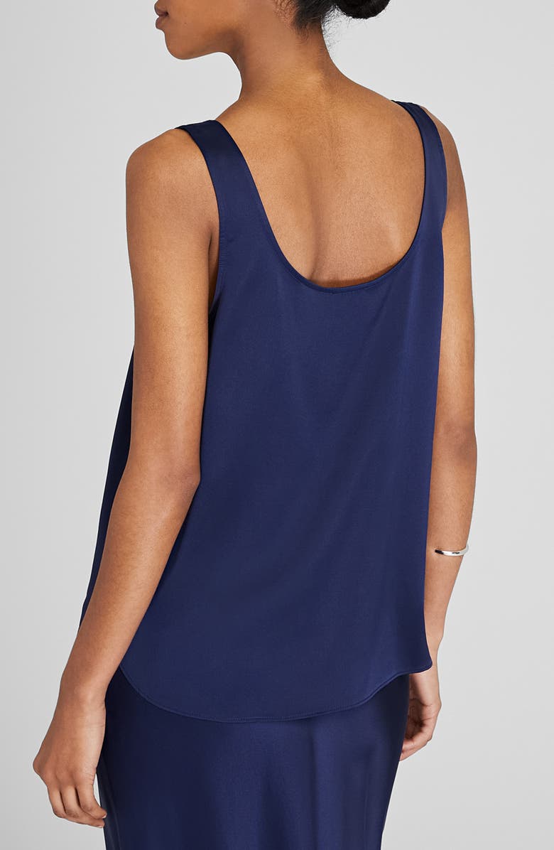 Club Monaco Silk Charmeuse Tank, Alternate, color, 