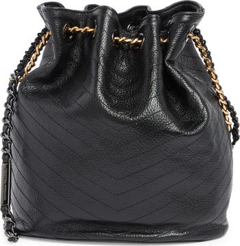 Rebecca Minkoff Pebbled Leather Bucket H hot