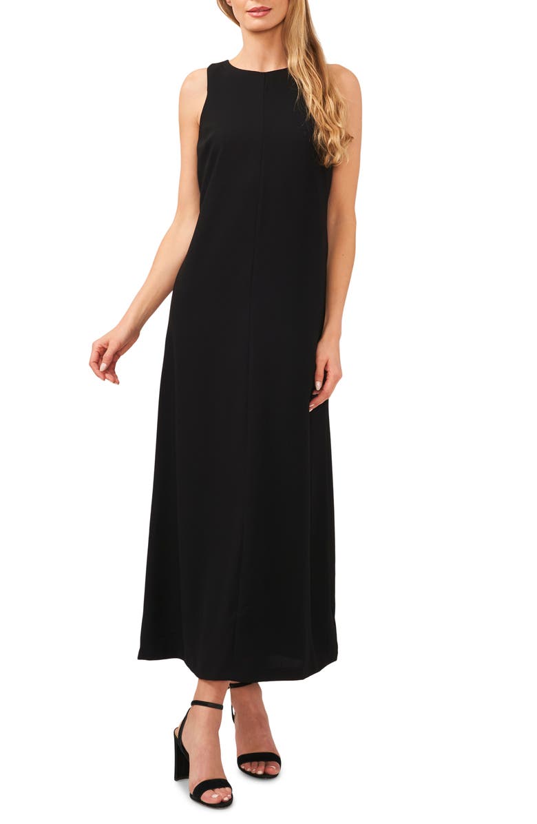 CeCe Bow Back Sleeveless Maxi Dress, Main, color, 