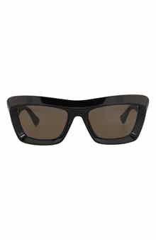 53mm Polarized Rectangular Sunglasses