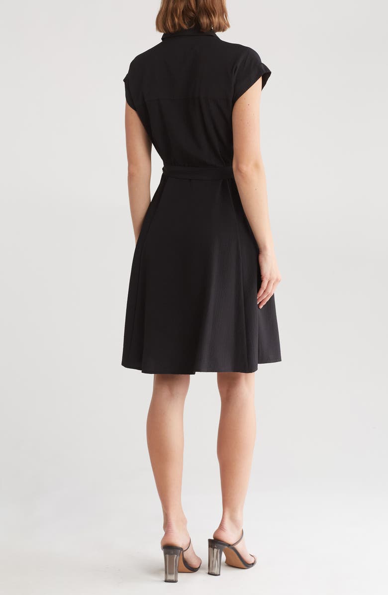 Calvin Klein Gauze Shirtdress, Alternate, color, 