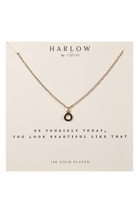 Initial Charm Necklace