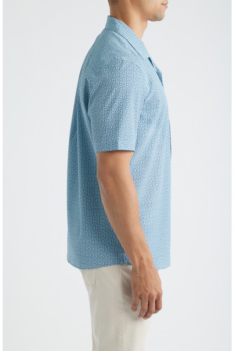 Daher Performance Camp Shirt, Alternate, color, MALIBLU