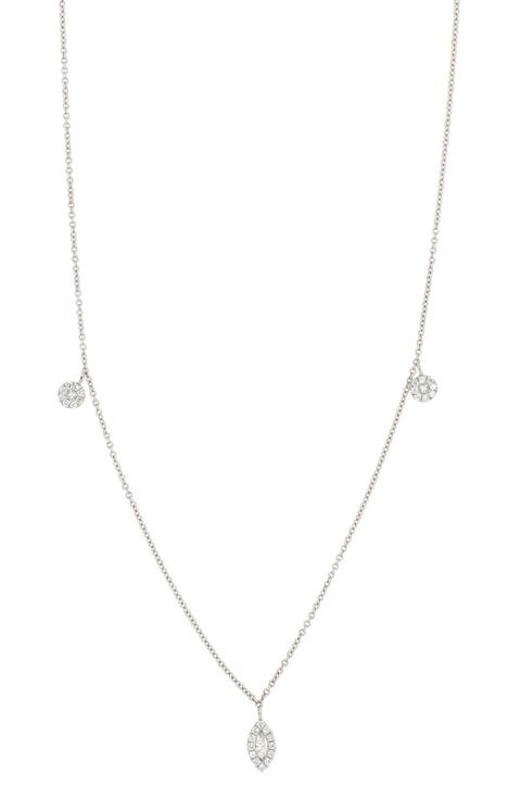 Mika Diamond Shaker Necklace