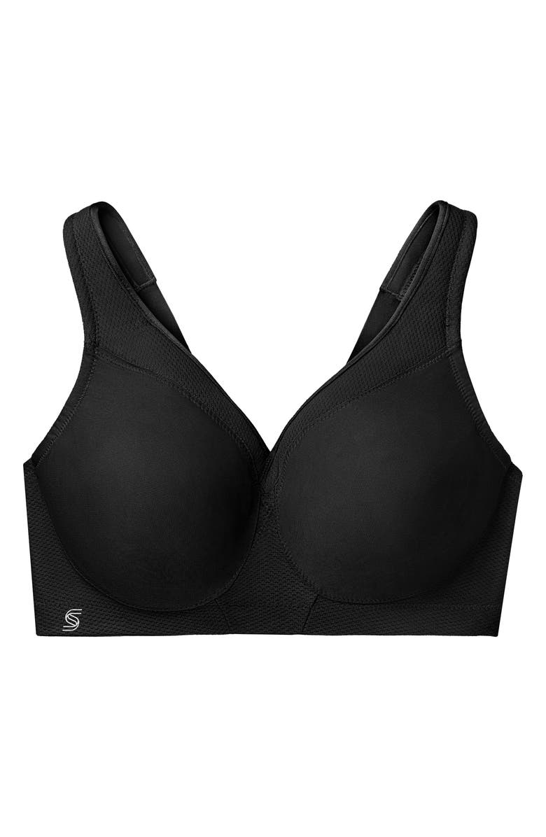 Glamorise MagicLift<sup>®</sup> Seamless Sports Bra, Alternate, color, Black