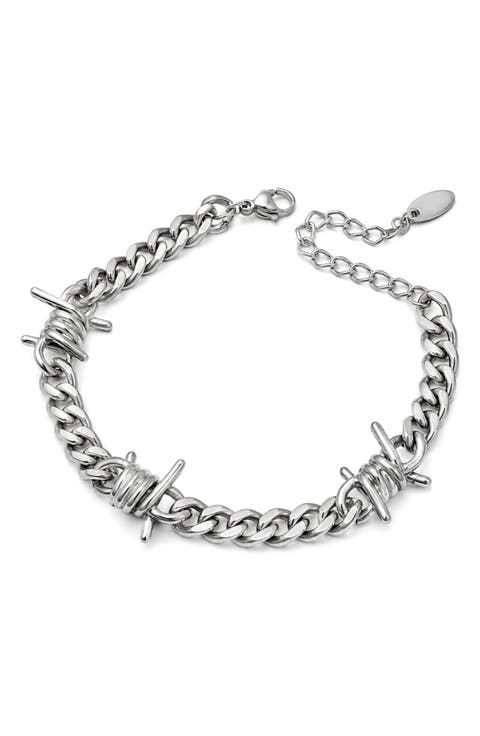 Barbed Wire Link Bracelet