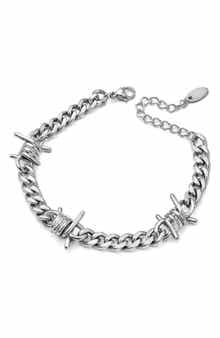 Barbed Wire Link Bracelet