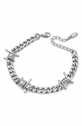 Barbed Wire Link Bracelet