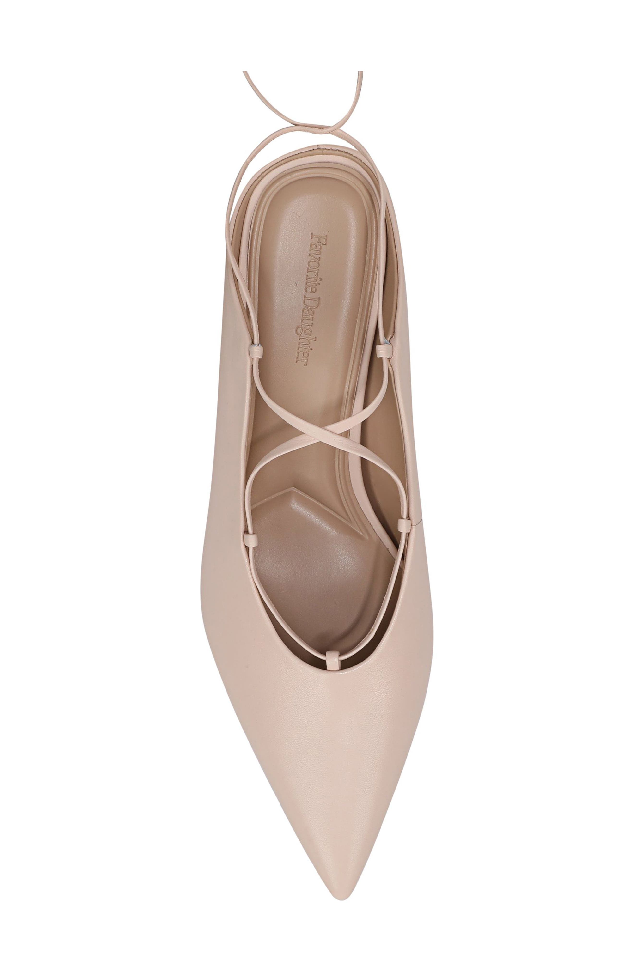 Sloan Ankle Wrap Pointed Toe Mule Pump, Alternate, color, SOFT PINK