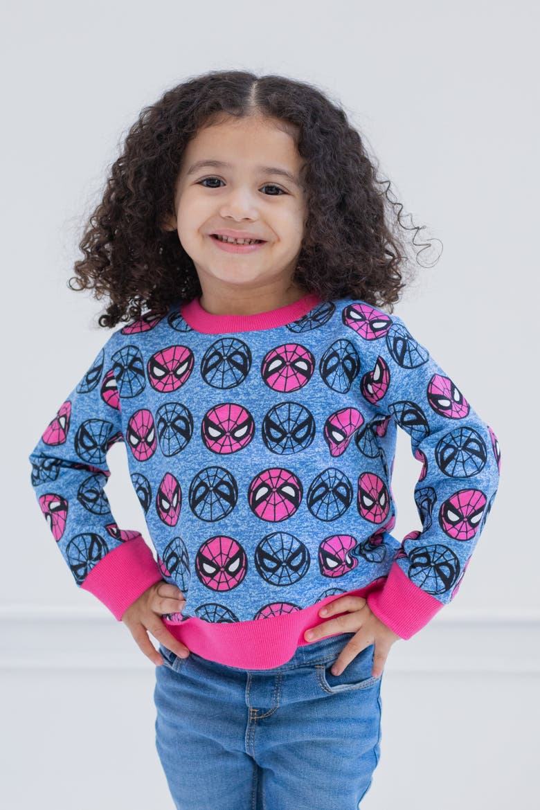 Spider-Man Avengers Pullover Sweatshirt, Alternate, color, Blue