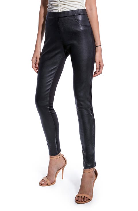 Kiki Stretch Leather Leggings