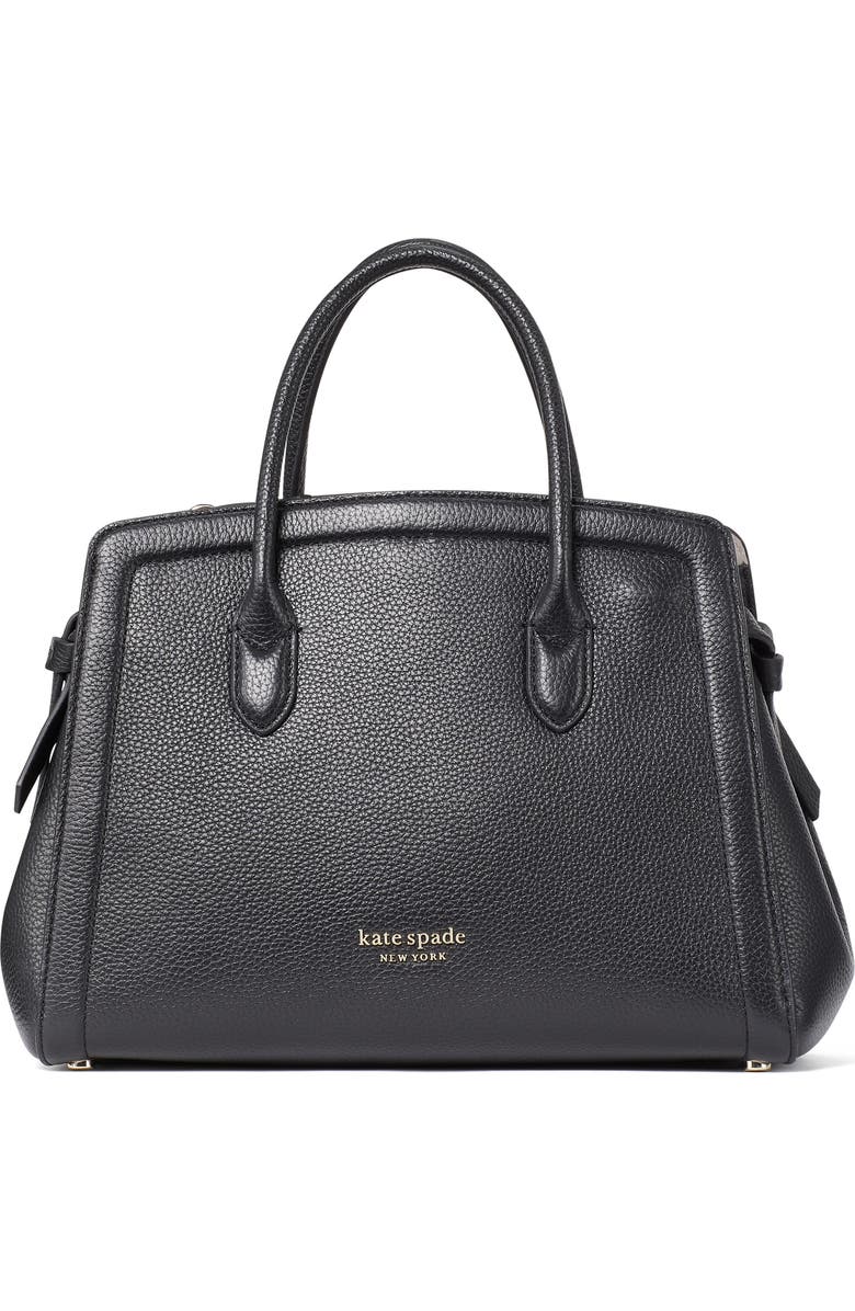 Kate Spade New York knott medium leather satchel, Main, color,