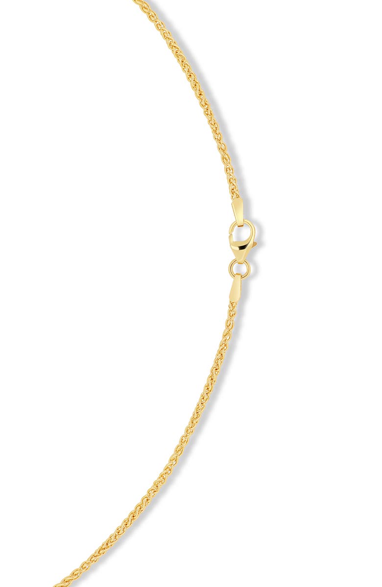 Bony Levy 14K Gold Wheat Chain Necklace, Alternate, color, 14K Yellow Gold