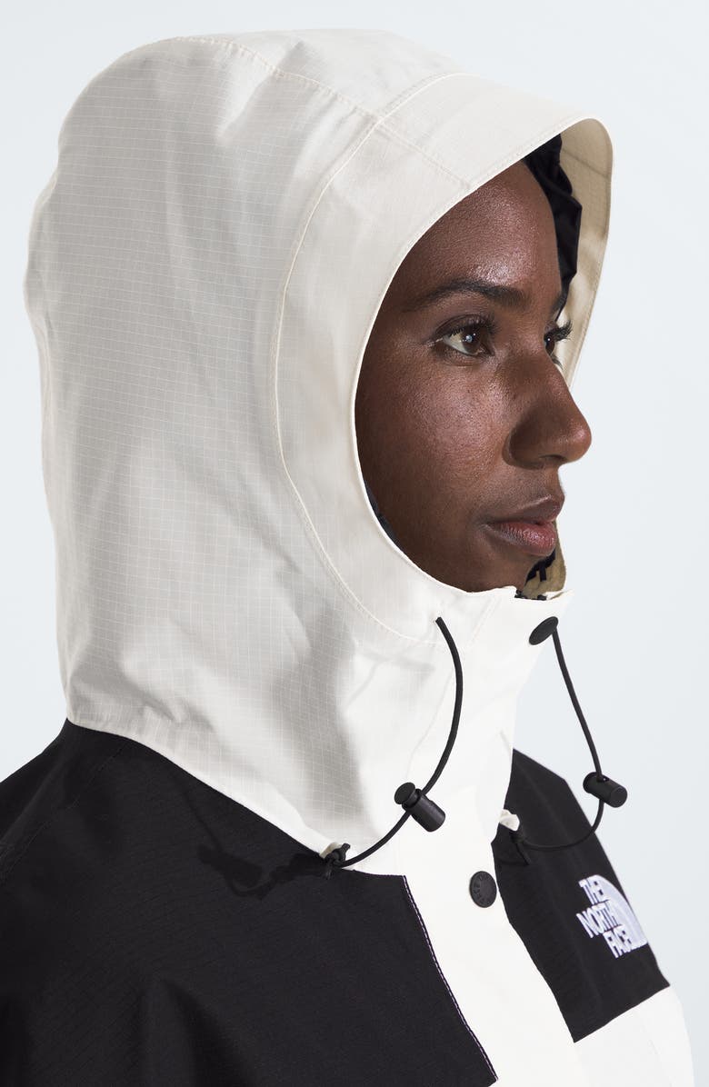 The North Face DryVent<sup>™</sup> Waterproof Mono Mountain Jacket, Alternate, color, White Dune Tnf Black