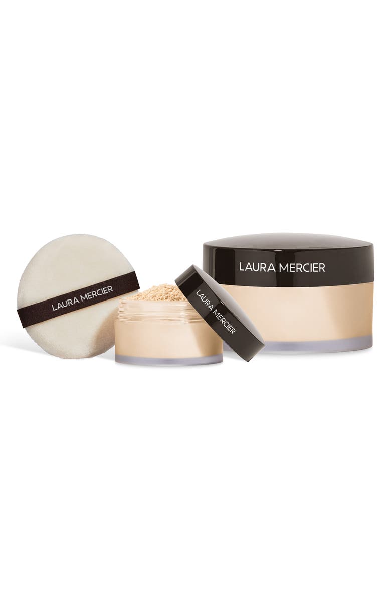 Laura Mercier Translucent Loose Setting Powder Duo $78 Value, Main, color,