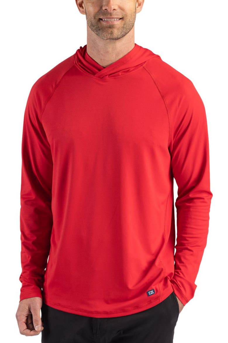 Prospect Epic Confidence Featherlight Performance Pullover Hoodie), Main, color, RED