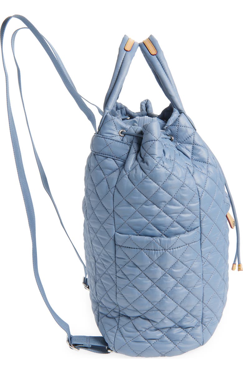 MZ Wallace Metro Quilted Nylon Convertible Backpack, Alternate, color,