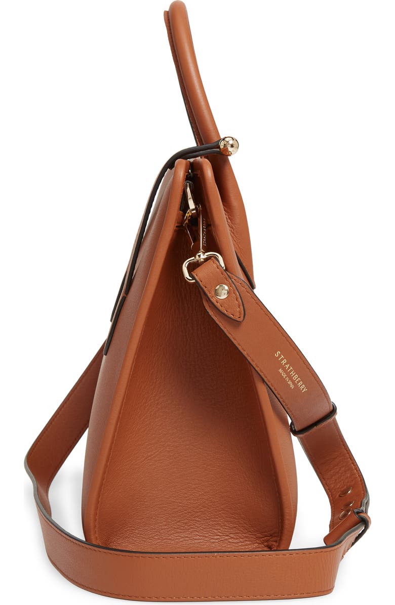 Strathberry Midi Leather Tote, Alternate, color,