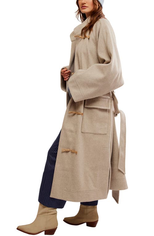 FREE PEOPLE FREE PEOPLE ALMA LONG DUFFLE COAT