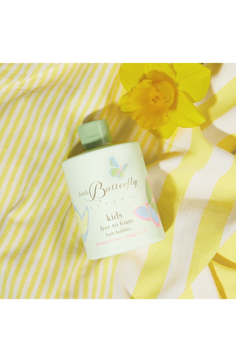 Little Butterfly London KIDS Free to Foam Bath Bubbles 300ml, Alternate, color, Bath Bubbles 300Ml