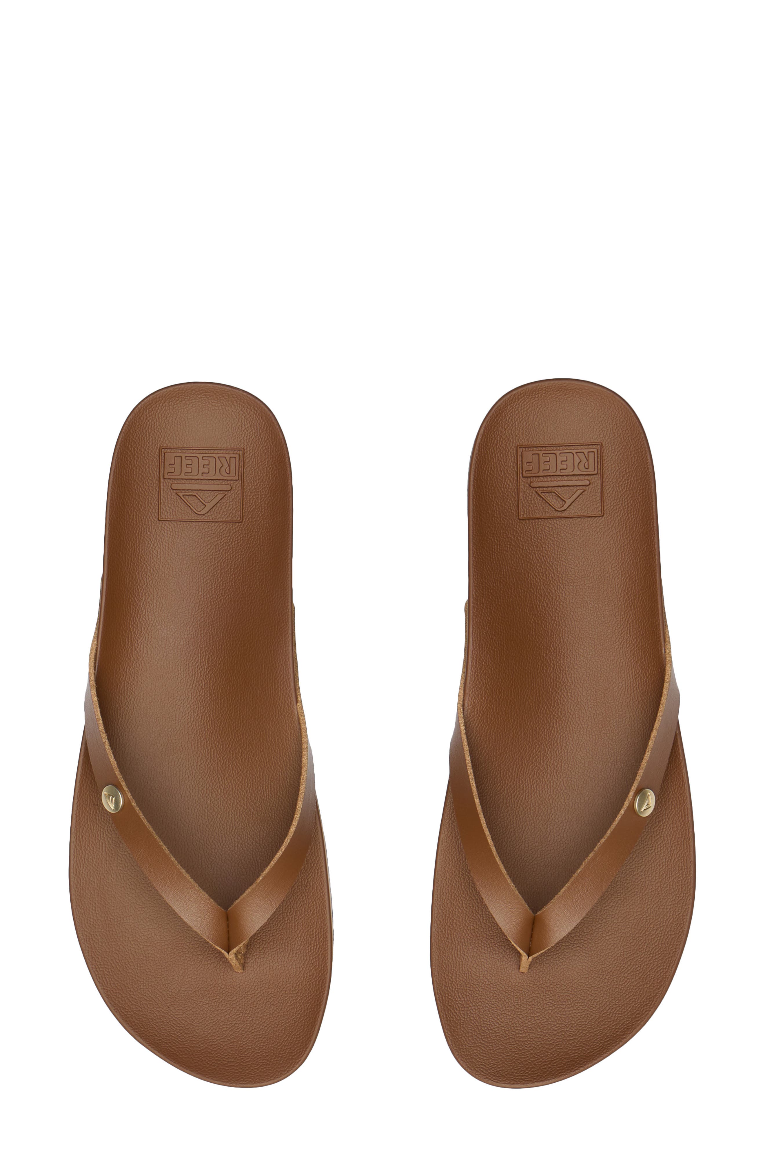 Reef Vista Ivy Flip Flop, Alternate, color, Chocolate