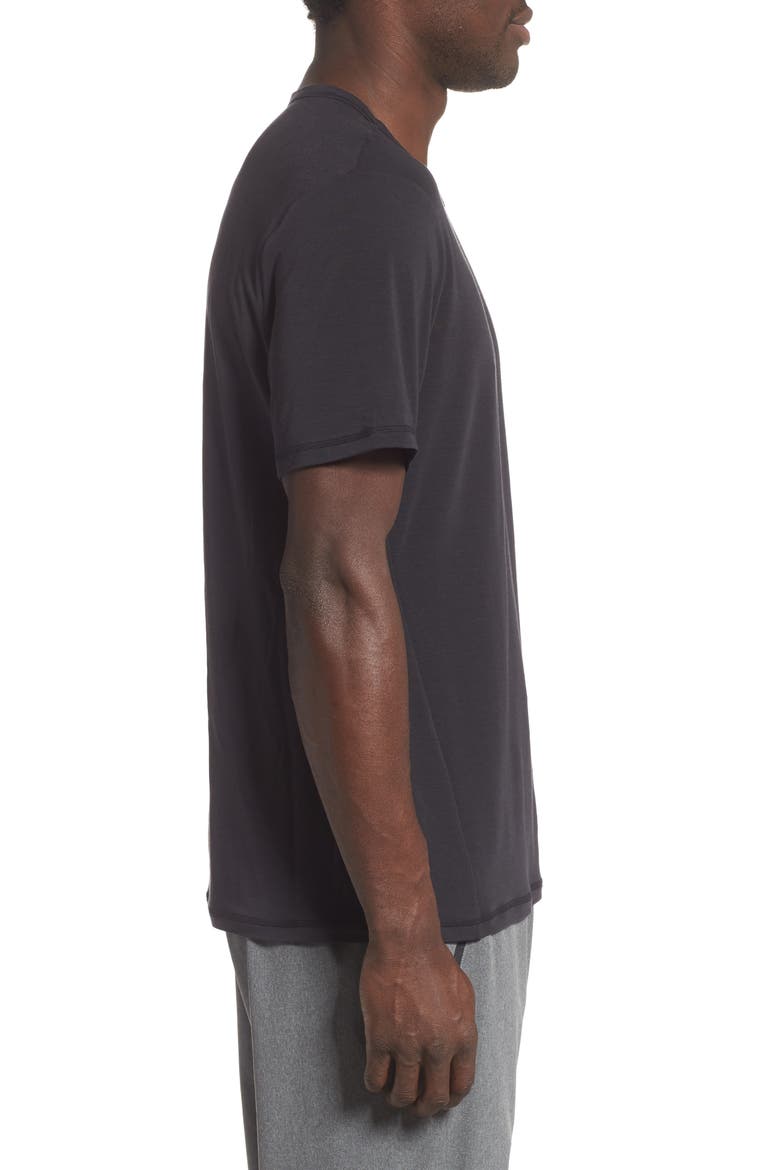 Zellness Performance T-Shirt, Alternate, color, BLACK